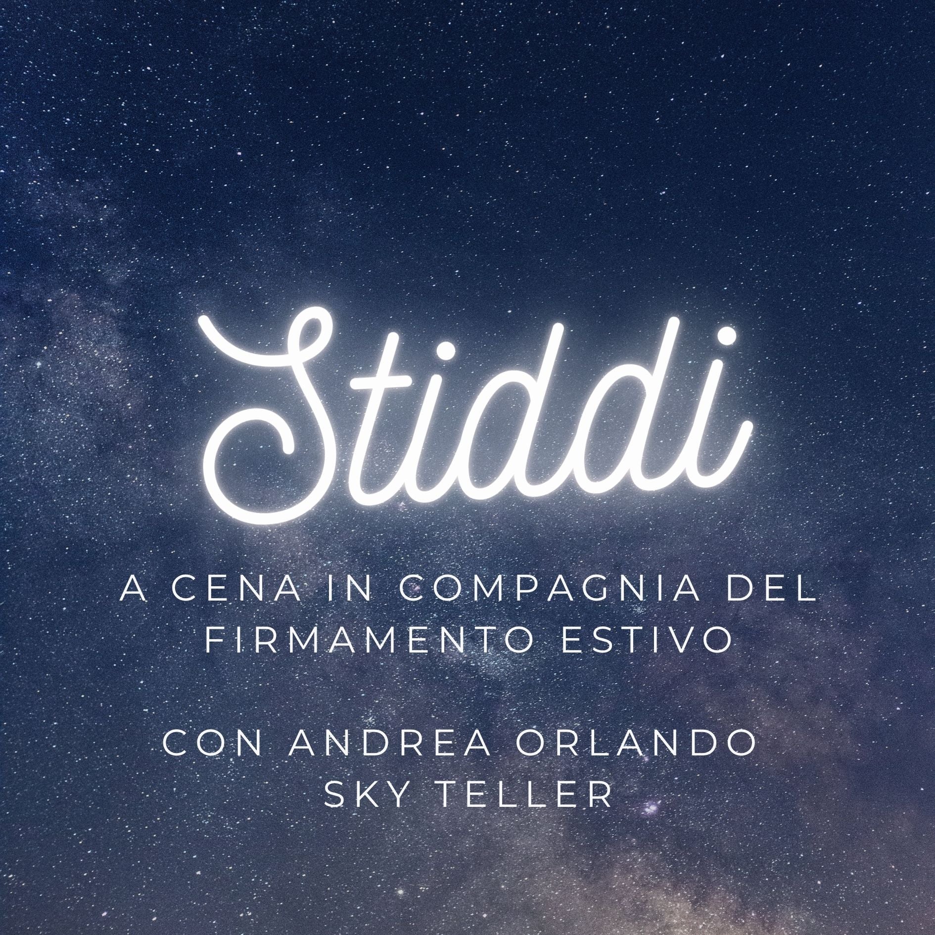 STIDDI - CENA CON SKY TELLER